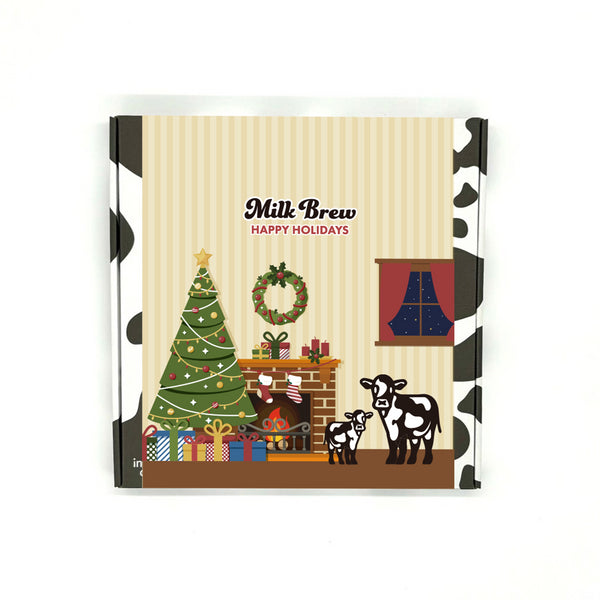 【クリスマス限定】ミルクブリューコーヒーバッグ モォ~セット(10個詰め合わせ) オーガニックデカフェ