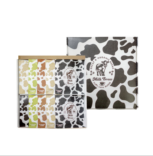 【WHITEDAY GIFT】ミルクブリューコーヒーバッグ 10個詰め合わせセット オーガニックデカフェ