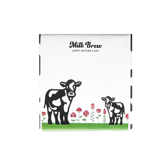 【母の日ギフト】限定掛け紙 ミルクブリュー コーヒーバッグ&コーヒーベースセット オーガニックデカフェ