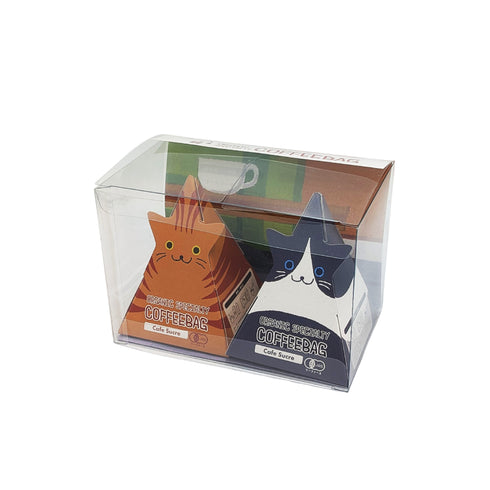 【新商品】12月10日~ 猫はいつだってかわいい 猫テトラ オーガニック スペシャルティコーヒー コーヒーバッグ 3パック入り