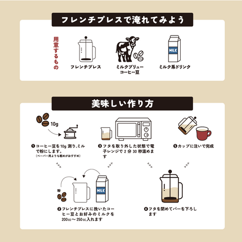 ソイミルクブリューコーヒー豆 オーガニックデカフェ