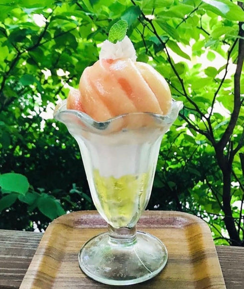 桃パフェ予約【軽井沢焙煎所店舗】