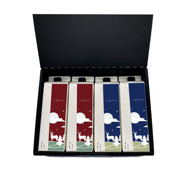 【クリスマス限定】シルエットシリーズLIQUID COFFEE SUCREBLEND 明珠在手 4本ギフト