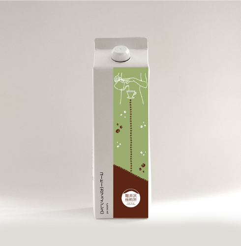 【軽井沢店限定パッケージ】LIQUID DECAF SUCREBLEND 水急不流月