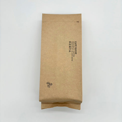 シングルオリジン ケニア シンバの500g(豆)のパッケージ