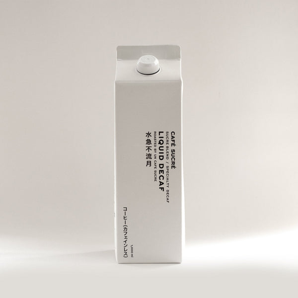 【賞味期限が近いため50%OFF】LIQUID DECAF SUCREBLEND 水急不流月 6本セット(賞味期限2025年12月20日)